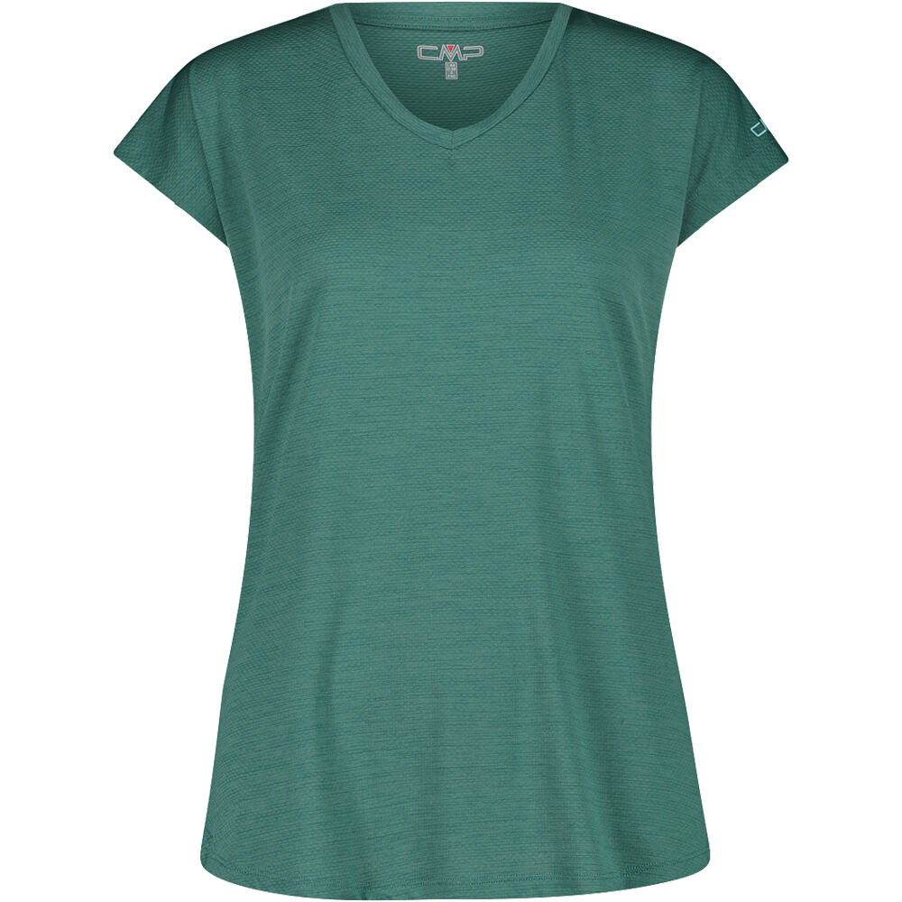 Cmp camiseta montaña manga corta mujer WOMAN T-SHIRT vista frontal