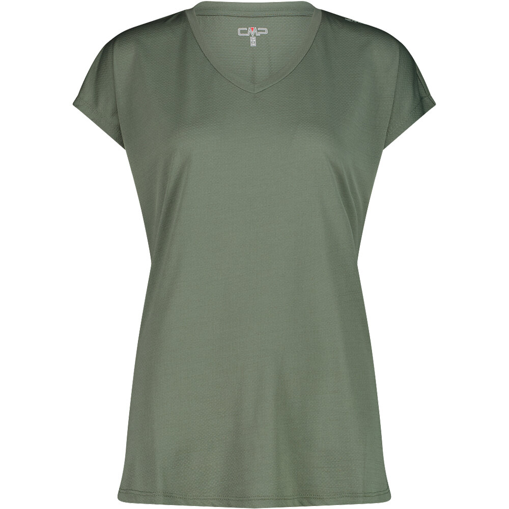 Cmp camiseta montaña manga corta mujer WOMAN T-SHIRT vista frontal