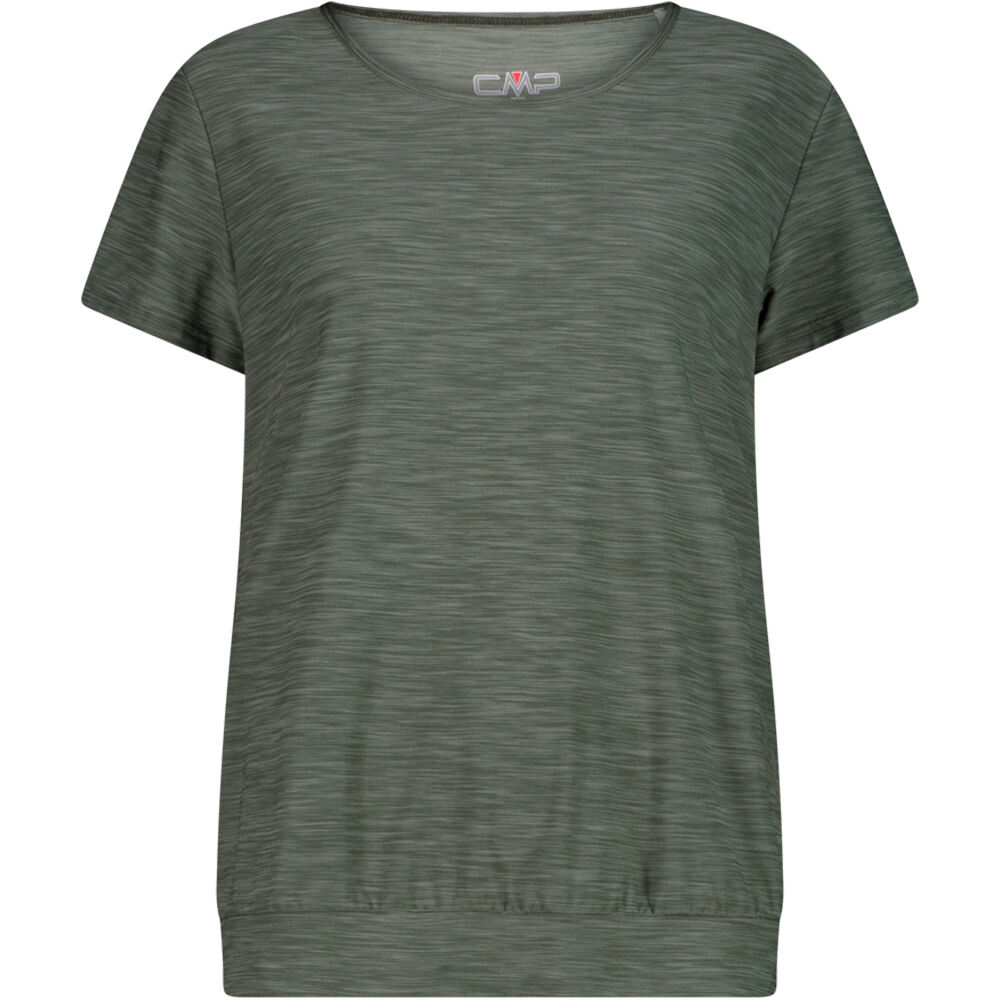 Cmp camiseta montaña manga corta mujer WOMAN T-SHIRT vista frontal
