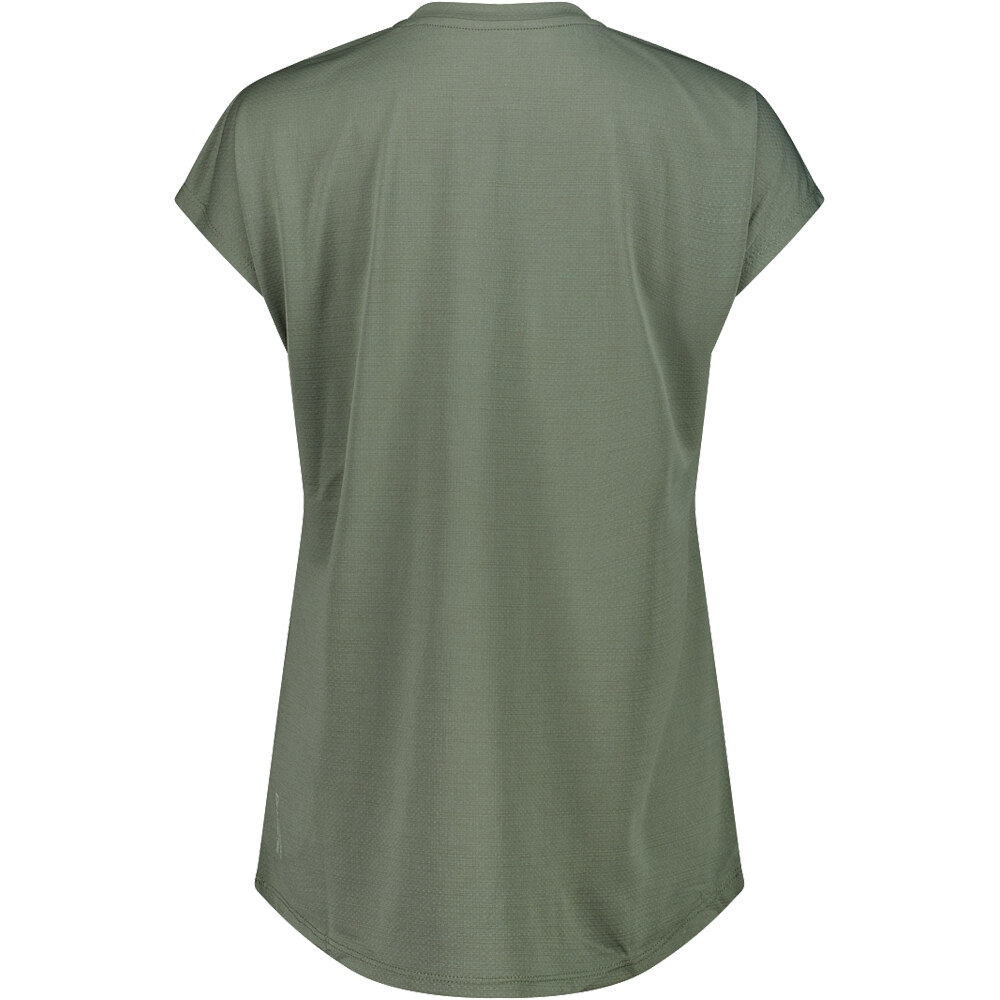 Cmp camiseta montaña manga corta mujer WOMAN T-SHIRT vista trasera