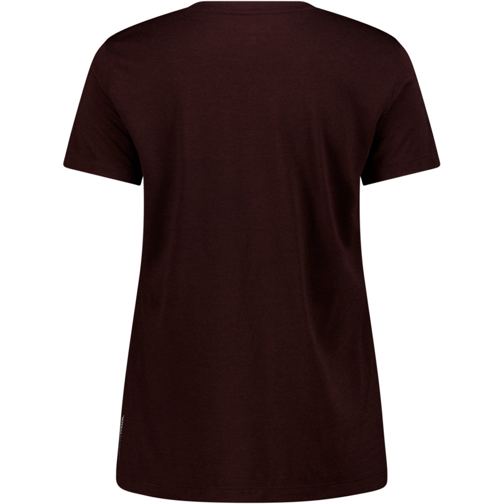 Cmp camiseta montaña manga corta mujer WOMAN T-SHIRT vista trasera