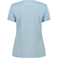 Cmp camiseta montaña manga corta mujer WOMAN T-SHIRT vista trasera