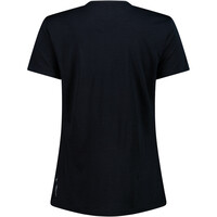 Cmp camiseta montaña manga corta mujer WOMAN T-SHIRT vista trasera