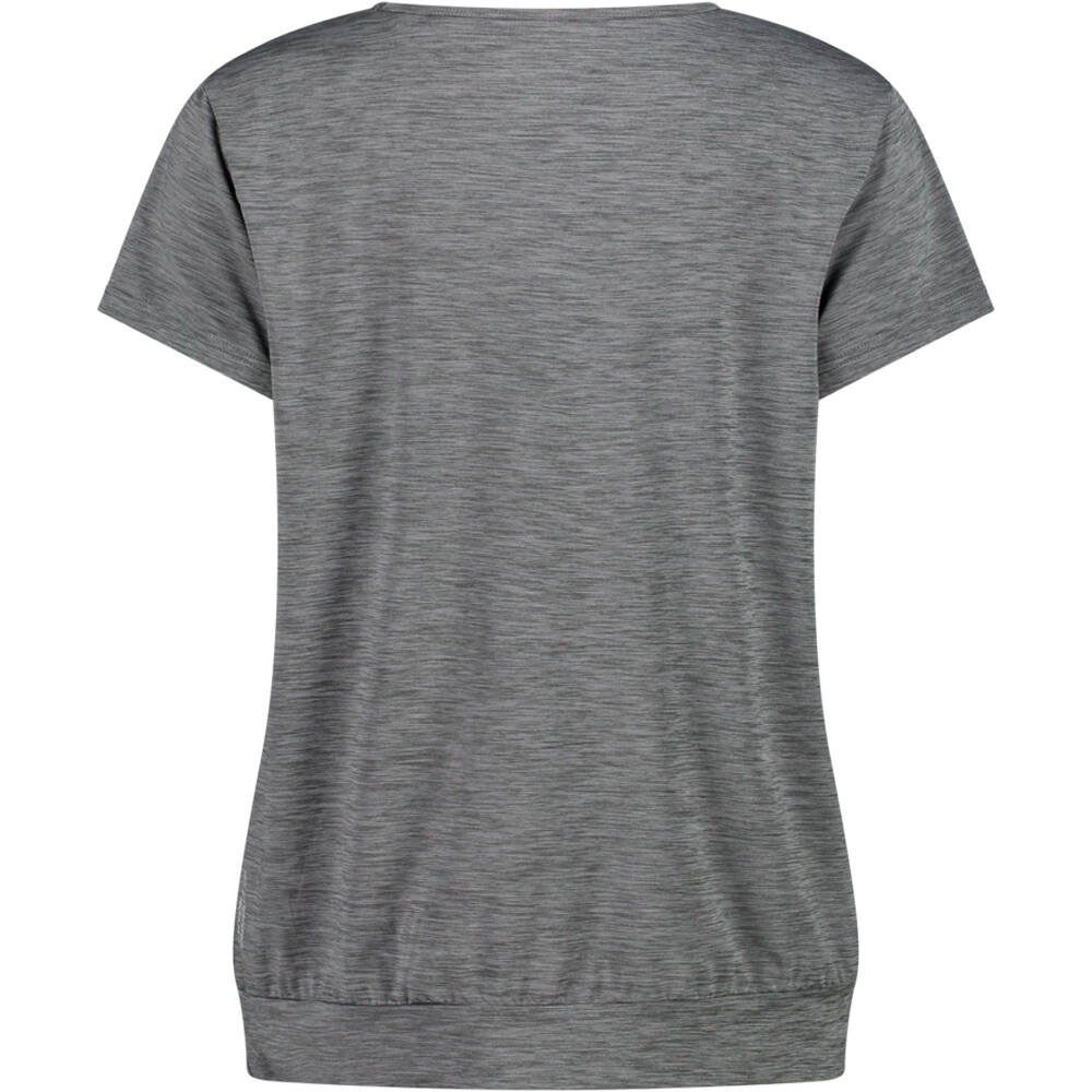 Cmp camiseta montaña manga corta mujer WOMAN T-SHIRT vista trasera