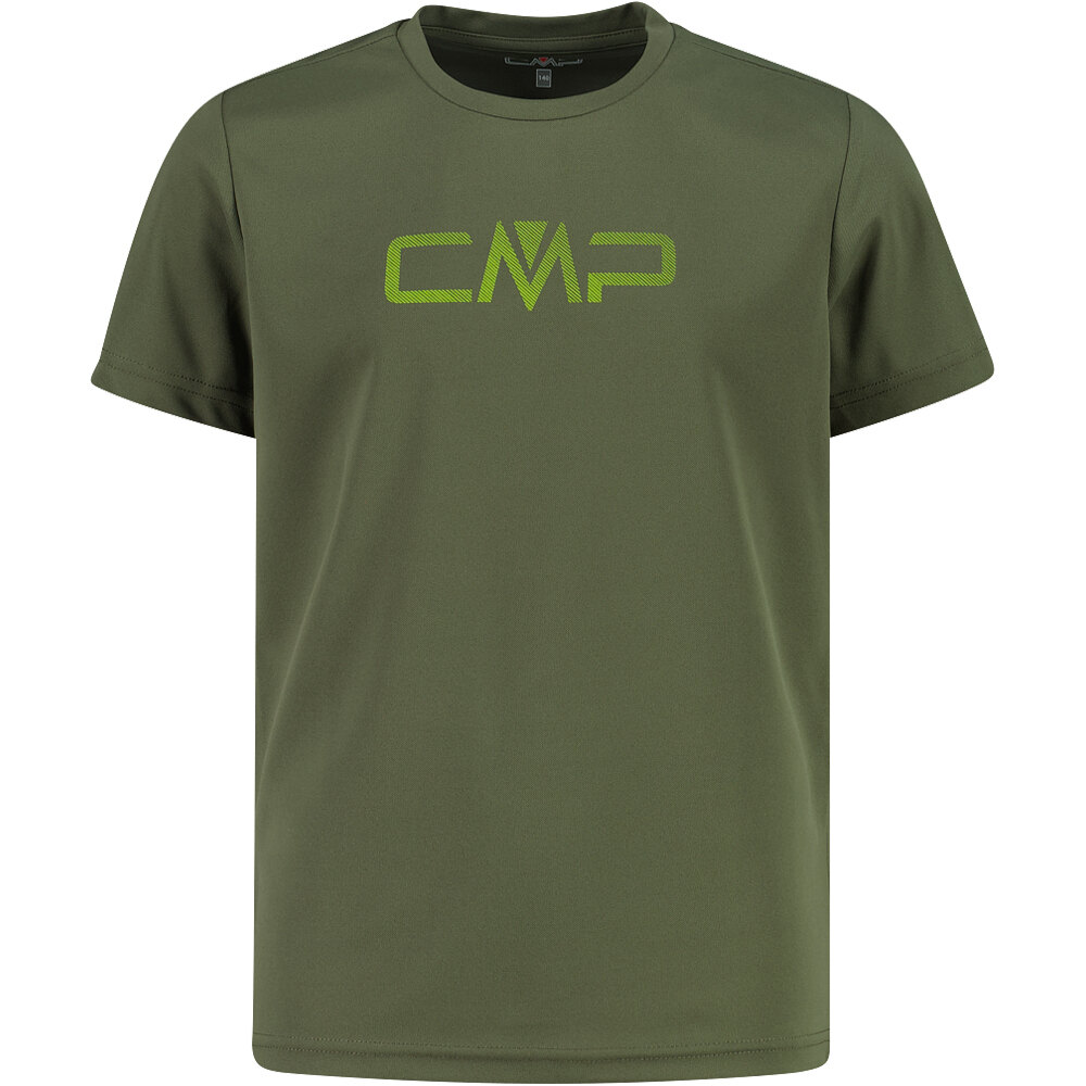 Cmp camiseta montaña manga corta niño KID CO T-SHIRT vista frontal