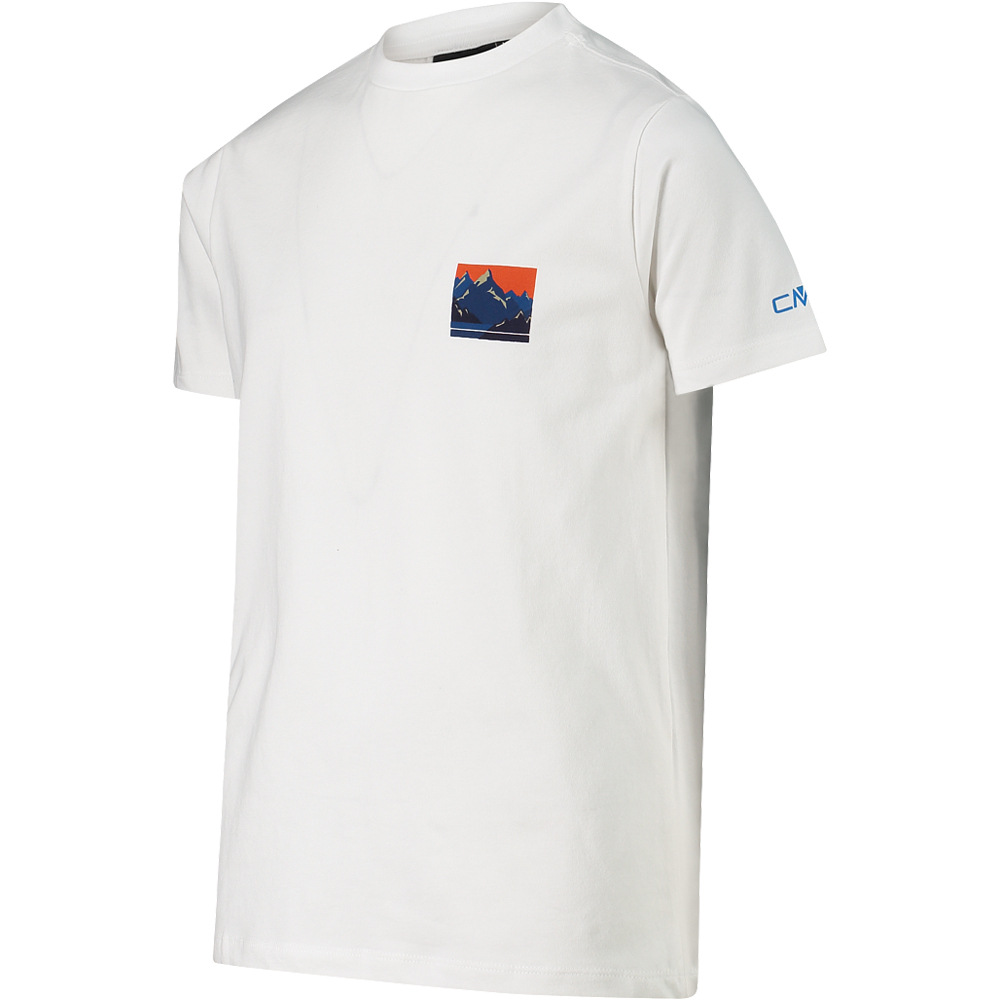 Cmp camiseta montaña manga corta niño KID T-SHIRT vista detalle