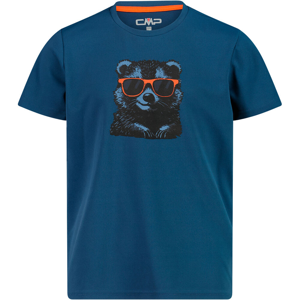 Cmp camiseta montaña manga corta niño KID T-SHIRT vista frontal