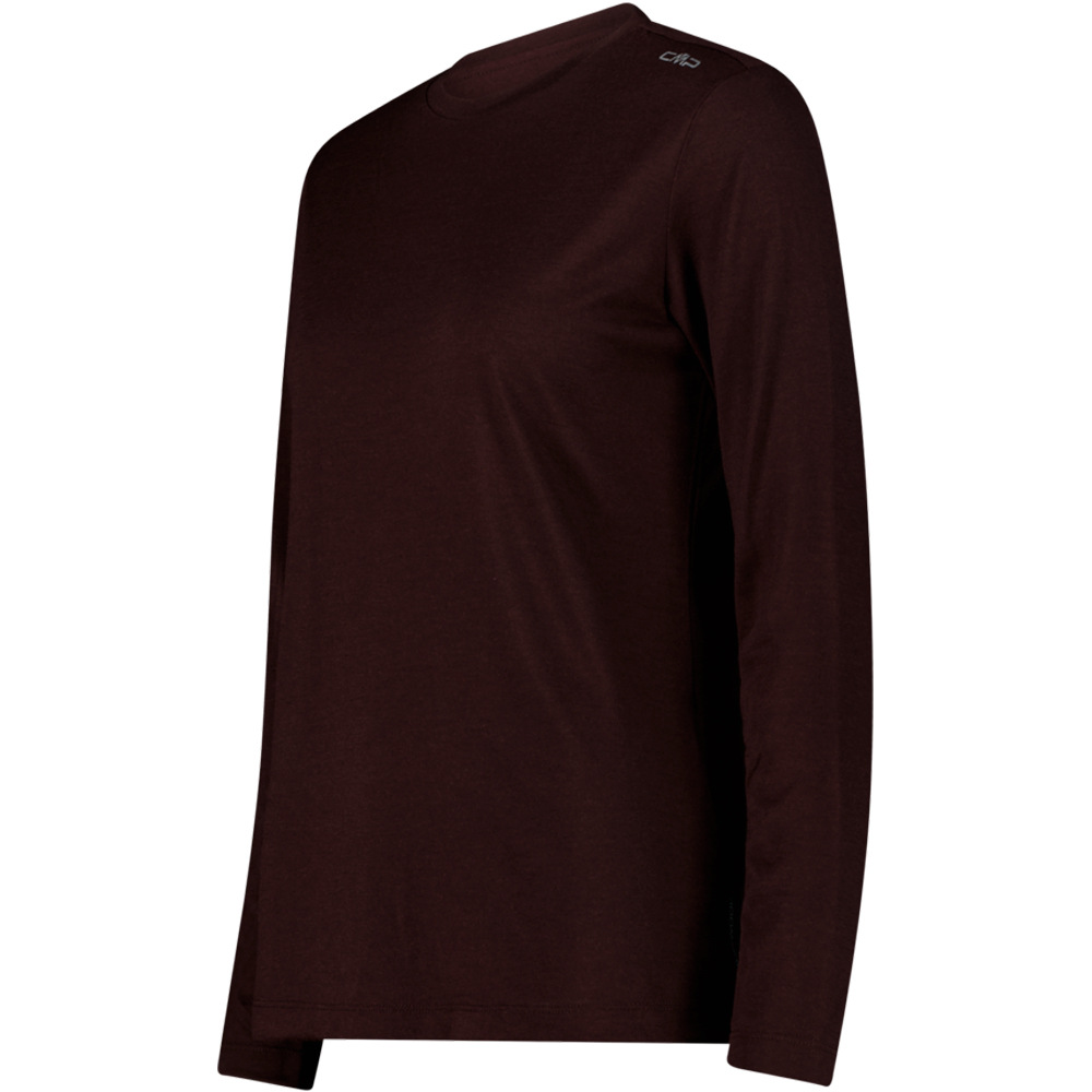 Cmp camiseta montaña manga larga mujer WOMAN T-SHIRT vista detalle