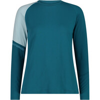 Cmp camiseta montaña manga larga mujer WOMAN T-SHIRT vista frontal
