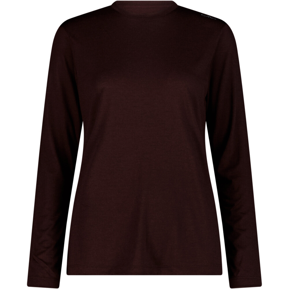 Cmp camiseta montaña manga larga mujer WOMAN T-SHIRT vista frontal