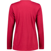 Cmp camiseta montaña manga larga mujer WOMAN T-SHIRT vista trasera