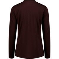 Cmp camiseta montaña manga larga mujer WOMAN T-SHIRT vista trasera