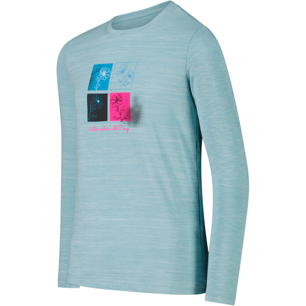 Cmp camiseta montaña manga larga niño KID G T-SHIRT vista detalle