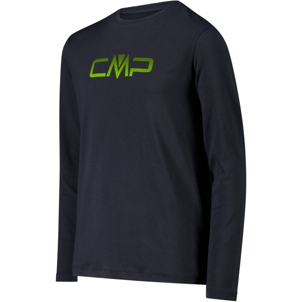 Cmp camiseta montaña manga larga niño KID T-SHIRT vista detalle