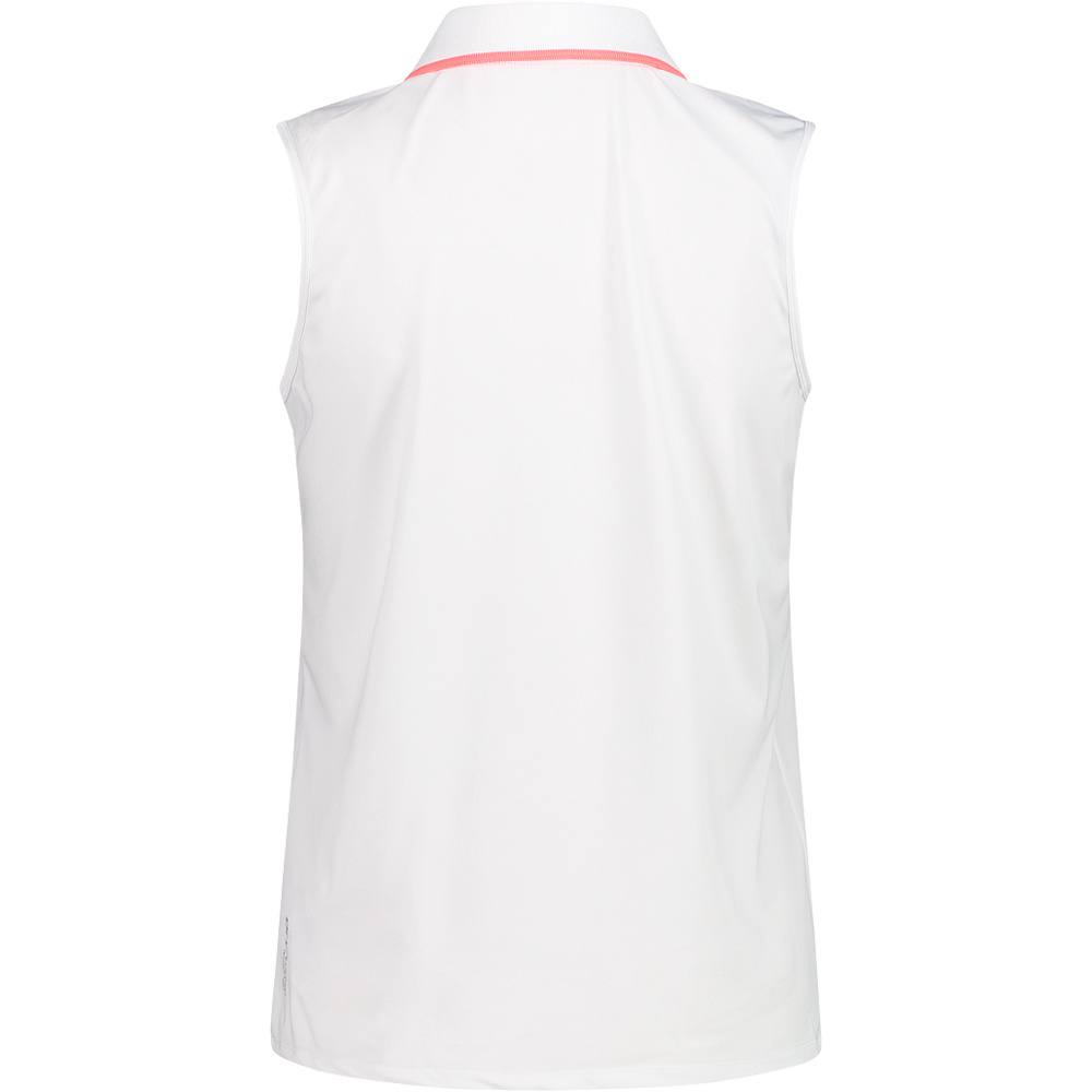 Cmp camiseta tirantes WOMAN POLO SLEEVELESS vista trasera