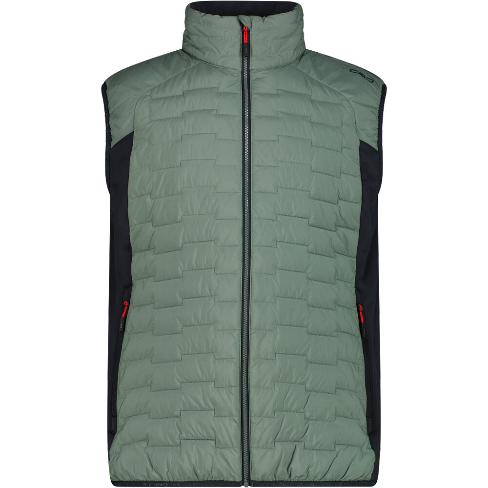 Cmp chaleco outdoor hombre MAN VEST HYBRID vista frontal