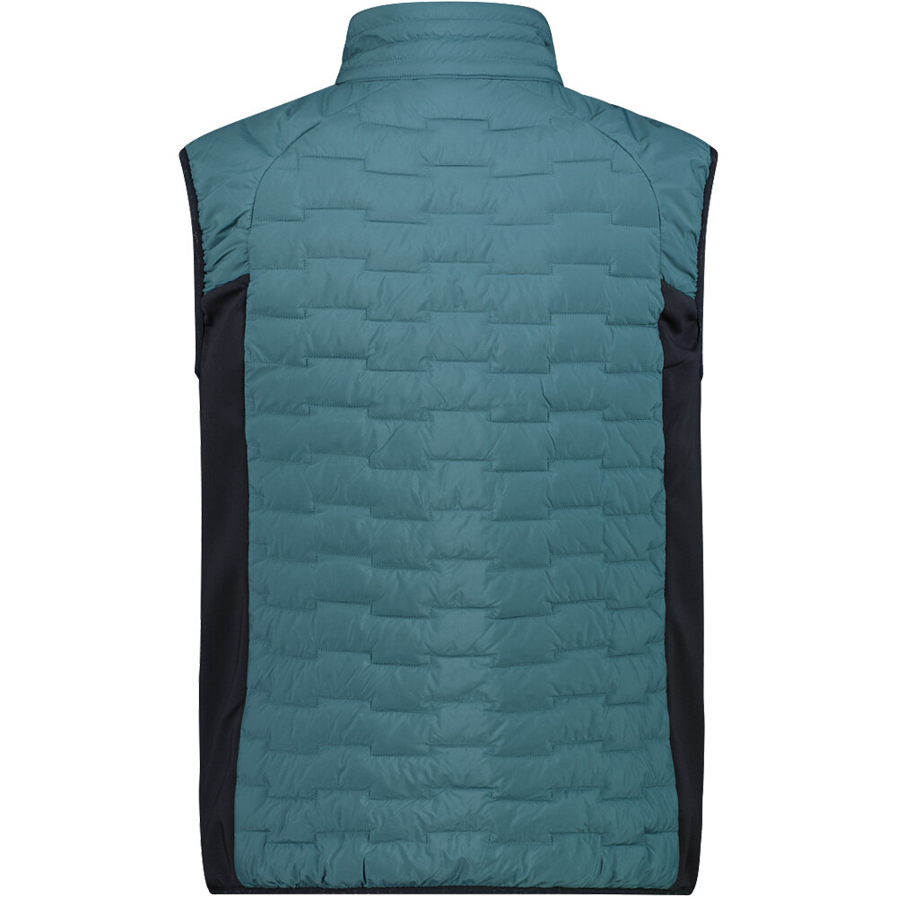 Cmp chaleco outdoor hombre MAN VEST HYBRID vista trasera