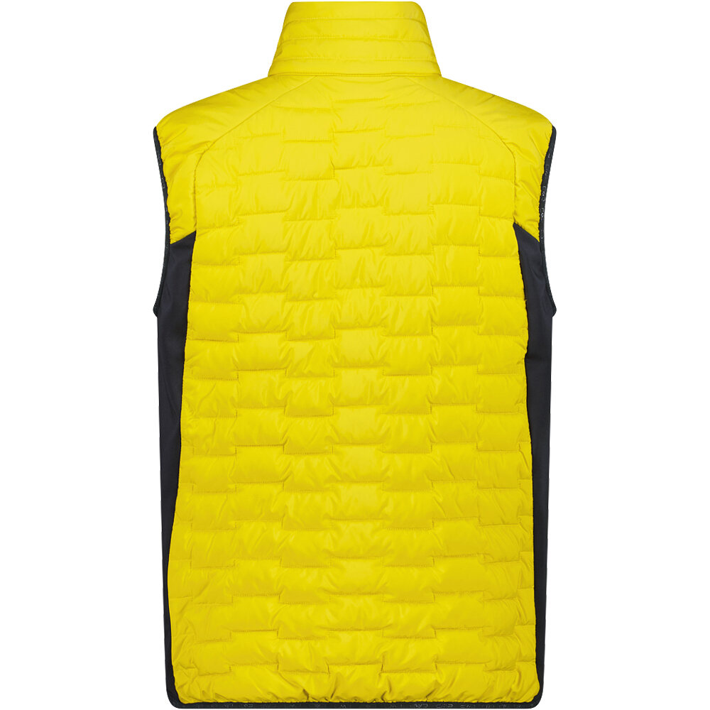 Cmp chaleco outdoor hombre MAN VEST HYBRID vista trasera
