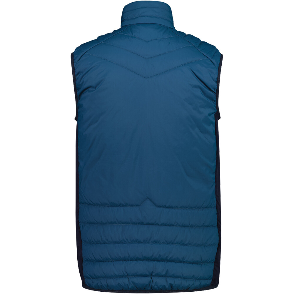 Cmp chaleco outdoor hombre MAN VEST HYBRID vista trasera