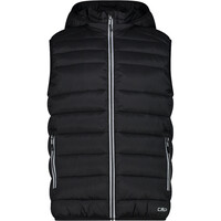 MAN VEST SNAPS HOOD