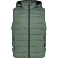 MAN VEST SNAPS HOOD