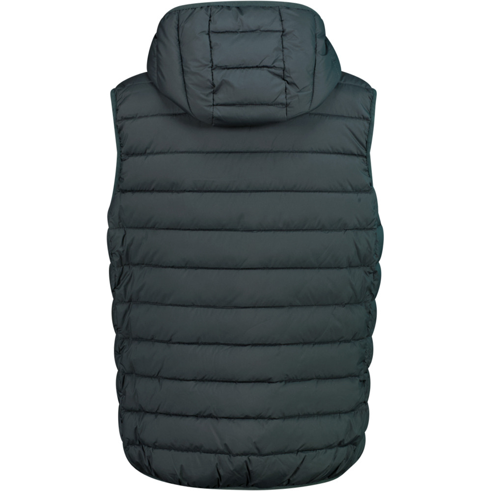 Cmp chaleco outdoor hombre MAN VEST SNAPS HOOD vista trasera