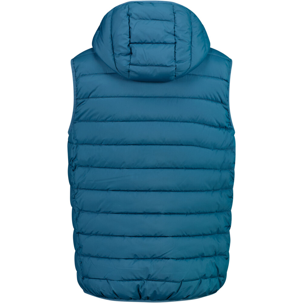 Cmp chaleco outdoor hombre MAN VEST SNAPS HOOD vista trasera