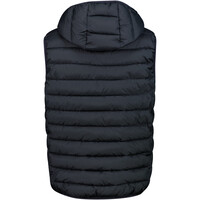Cmp chaleco outdoor hombre MAN VEST SNAPS HOOD vista trasera