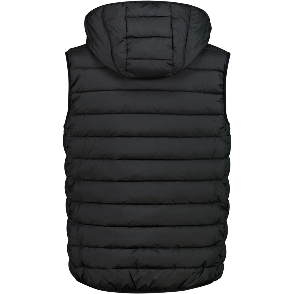 Cmp chaleco outdoor hombre MAN VEST SNAPS HOOD vista trasera