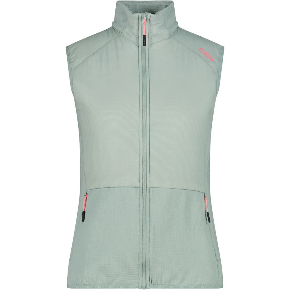 Cmp chaleco outdoor mujer KILDAR WOMAN VEST HYBRID vista frontal