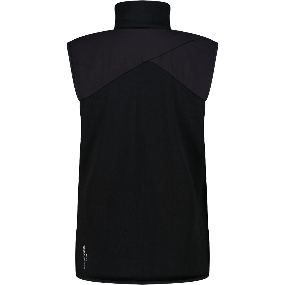 Cmp chaleco outdoor mujer KILDAR WOMAN VEST HYBRID vista trasera
