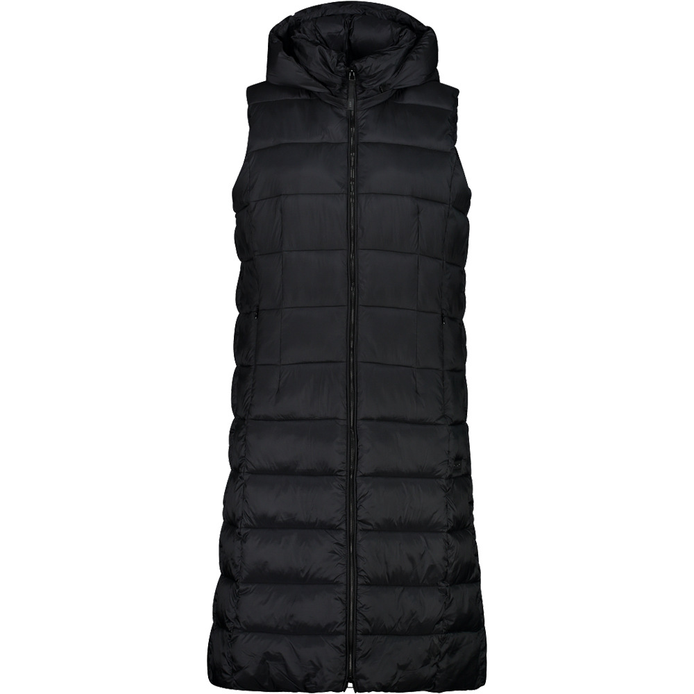 Cmp chaleco outdoor mujer WOMAN VEST FIX HOOD vista frontal