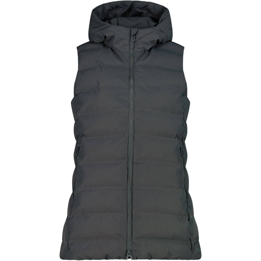 Cmp chaleco outdoor mujer WOMAN VEST FIX HOOD vista frontal