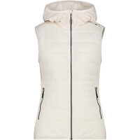 WOMAN VEST HYBRID FIX HOOD