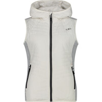 Cmp chaleco outdoor mujer WOMAN VEST HYBRID FIX HOOD vista frontal