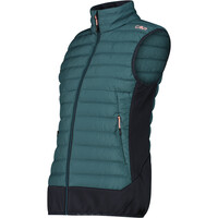 Cmp chaleco outdoor mujer WOMAN VEST HYBRID vista detalle