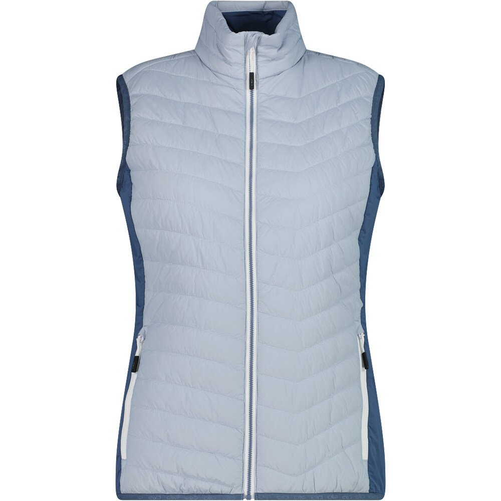 Cmp chaleco outdoor mujer WOMAN VEST HYBRID vista frontal