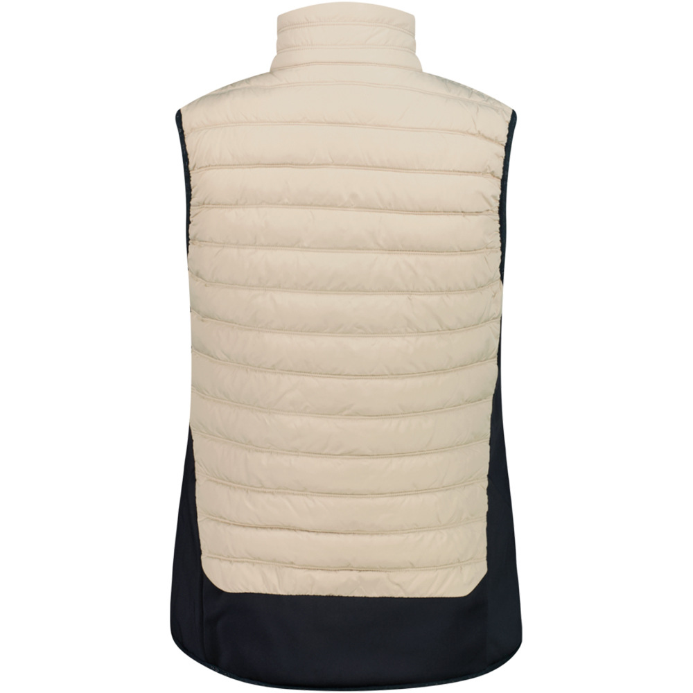 Cmp chaleco outdoor mujer WOMAN VEST HYBRID vista trasera