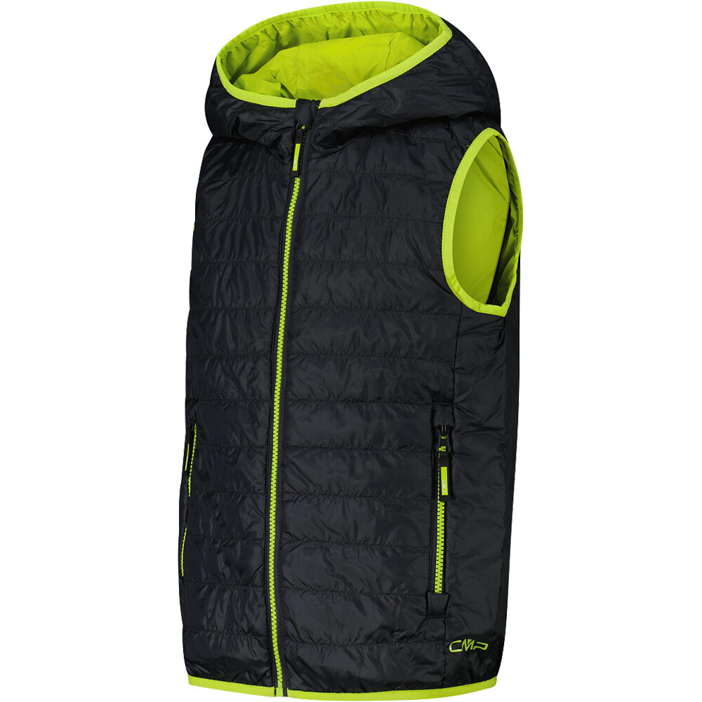 Cmp chaleco outdoor niño KID VEST FIX HOOD vista detalle