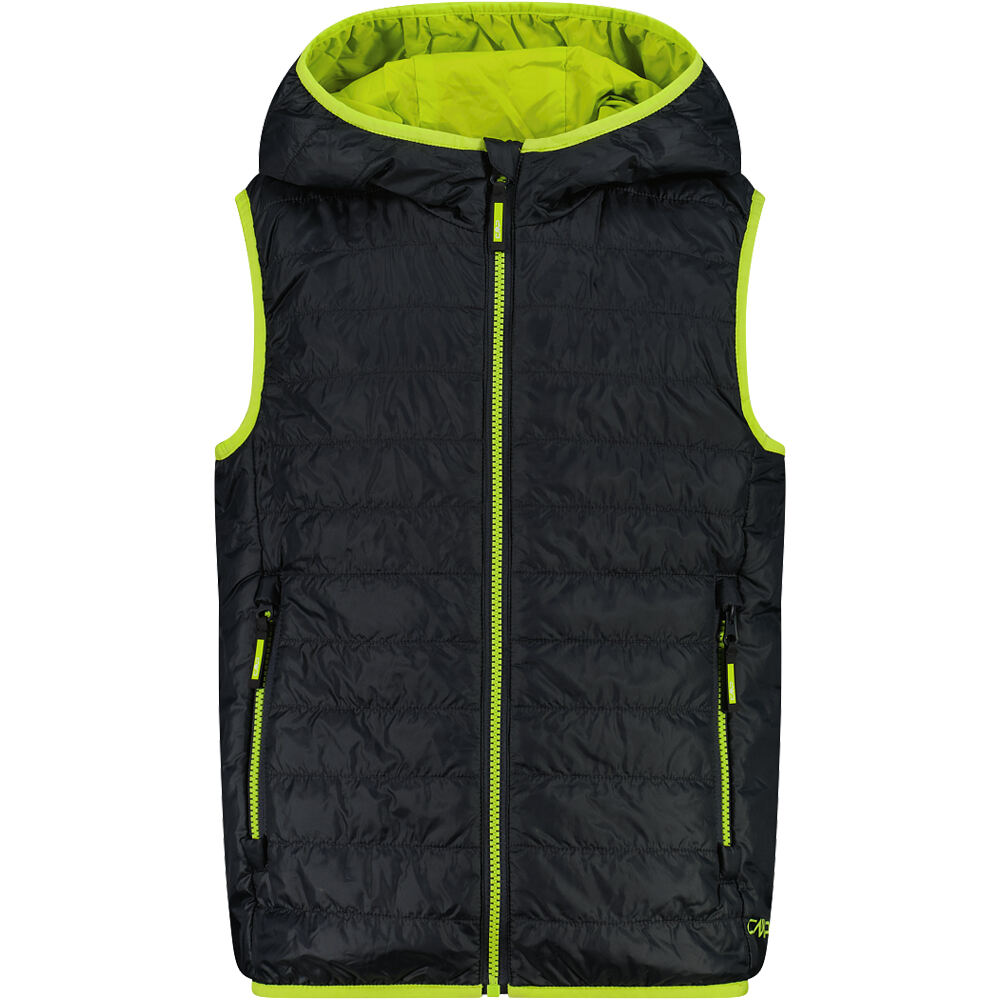 Cmp chaleco outdoor niño KID VEST FIX HOOD vista frontal