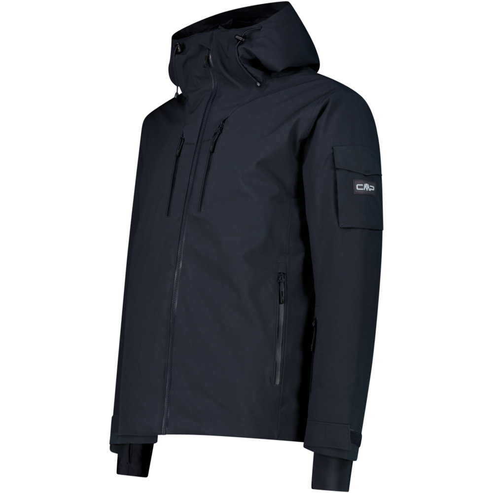 Cmp chaqueta esquí hombre MAN JACKET FIX HOOD ANTRACITE vista detalle