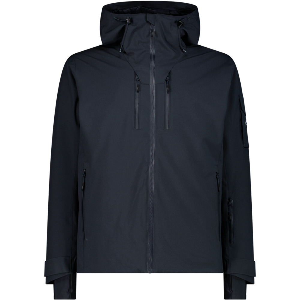 Cmp chaqueta esquí hombre MAN JACKET FIX HOOD ANTRACITE vista frontal