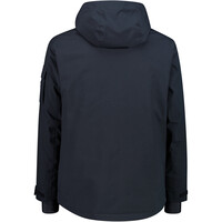 Cmp chaqueta esquí hombre MAN JACKET FIX HOOD ANTRACITE vista trasera