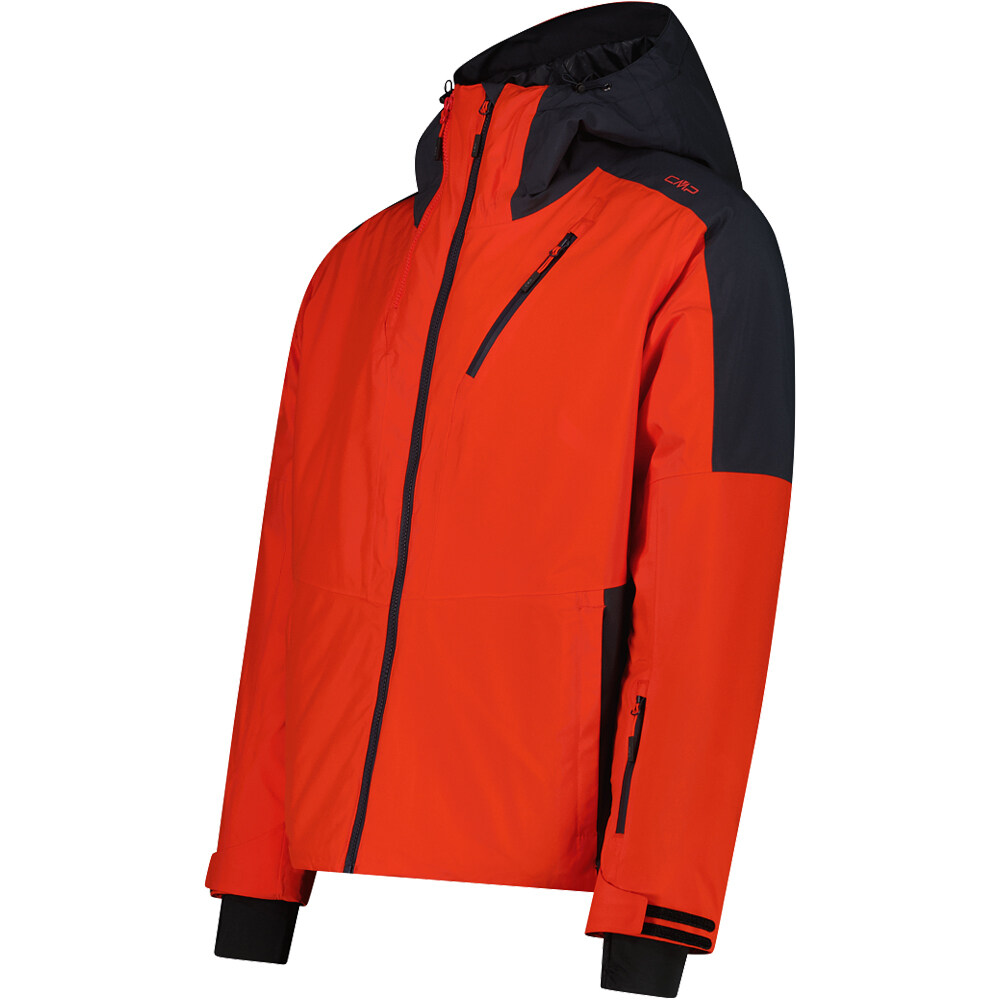 Cmp chaqueta esquí hombre MAN JACKET FIX HOOD vista detalle