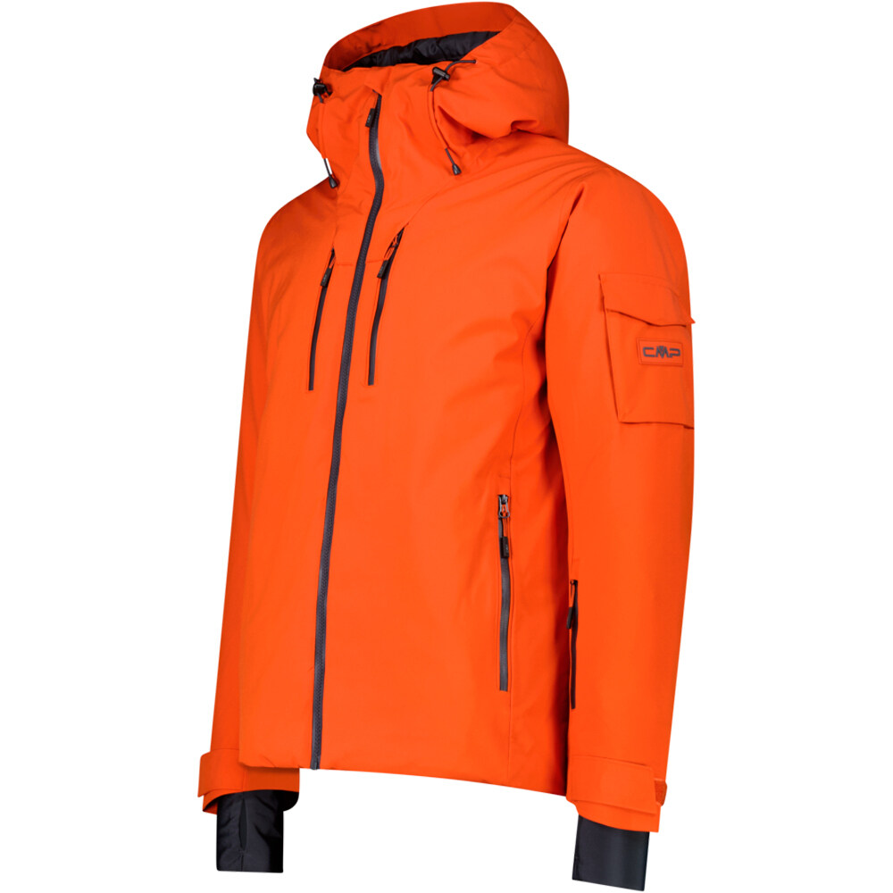 Cmp chaqueta esquí hombre MAN JACKET FIX HOOD vista detalle