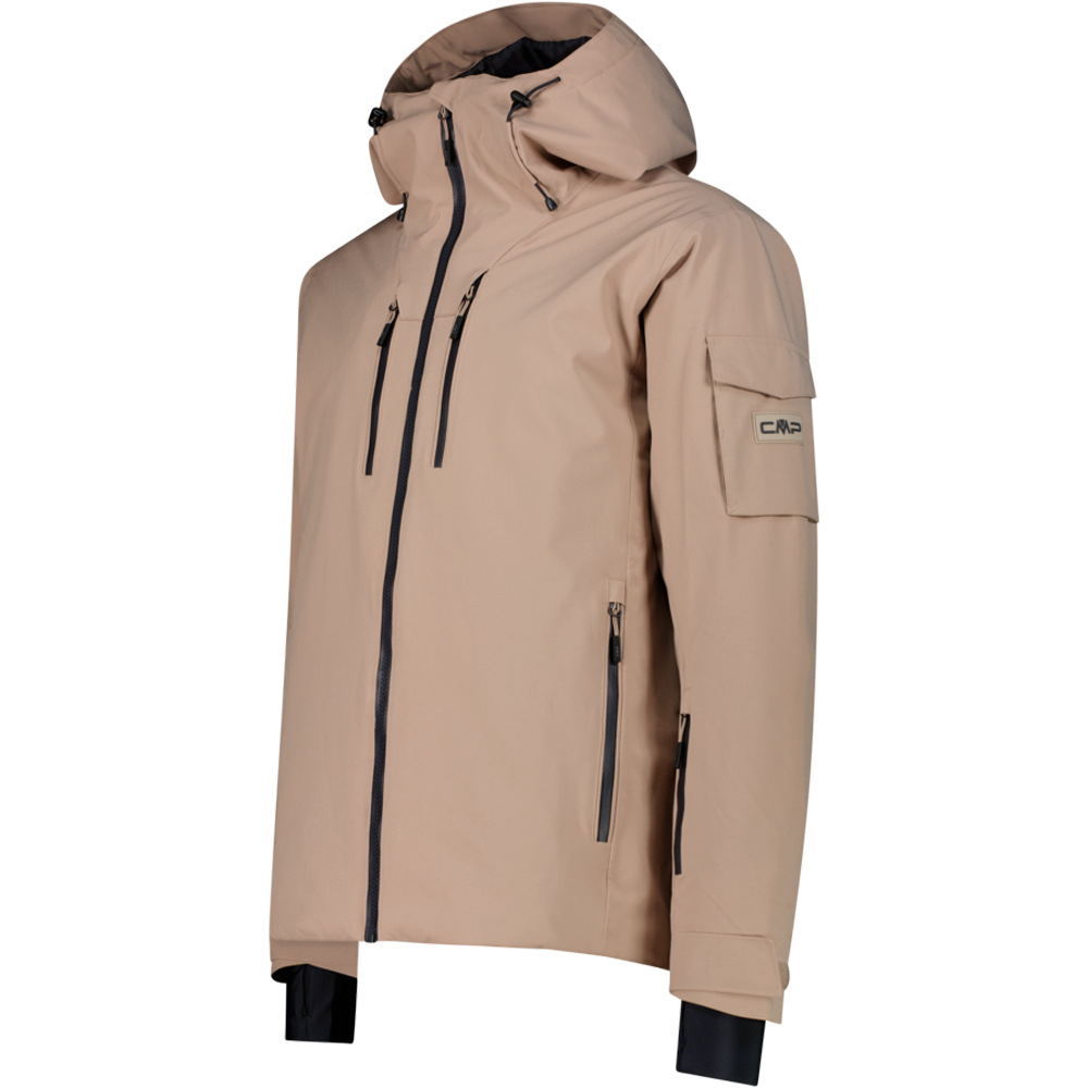 Cmp chaqueta esquí hombre MAN JACKET FIX HOOD vista detalle