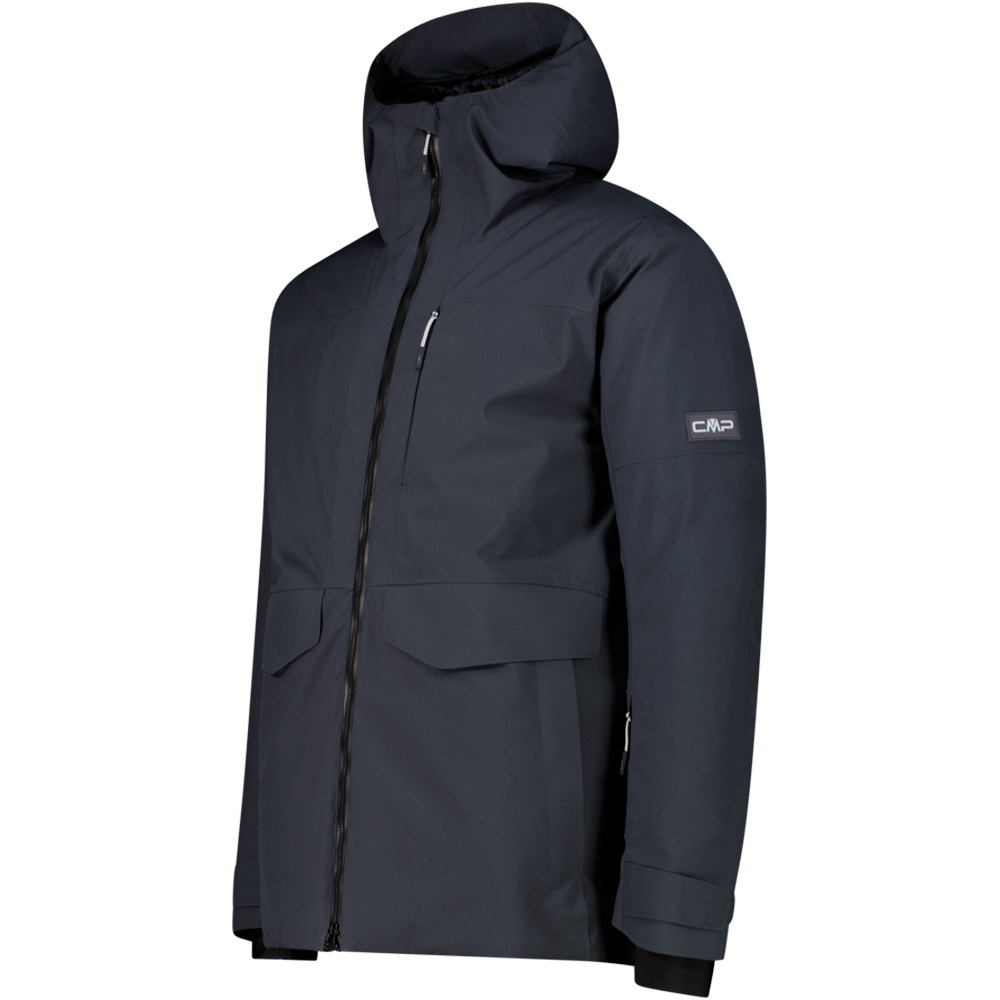 Cmp chaqueta esquí hombre MAN JACKET FIX HOOD vista detalle
