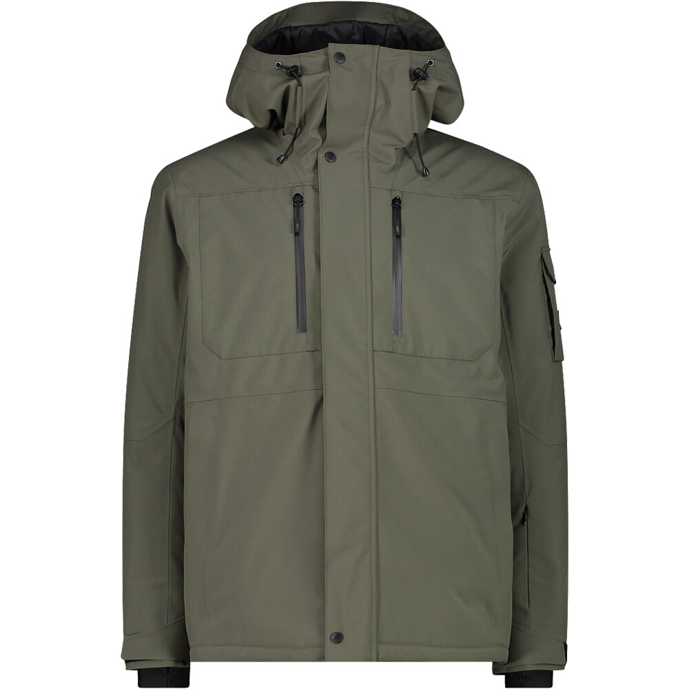 Cmp chaqueta esquí hombre MAN JACKET FIX HOOD vista frontal