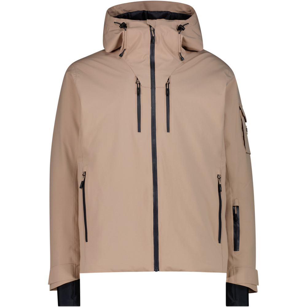 Cmp chaqueta esquí hombre MAN JACKET FIX HOOD vista frontal