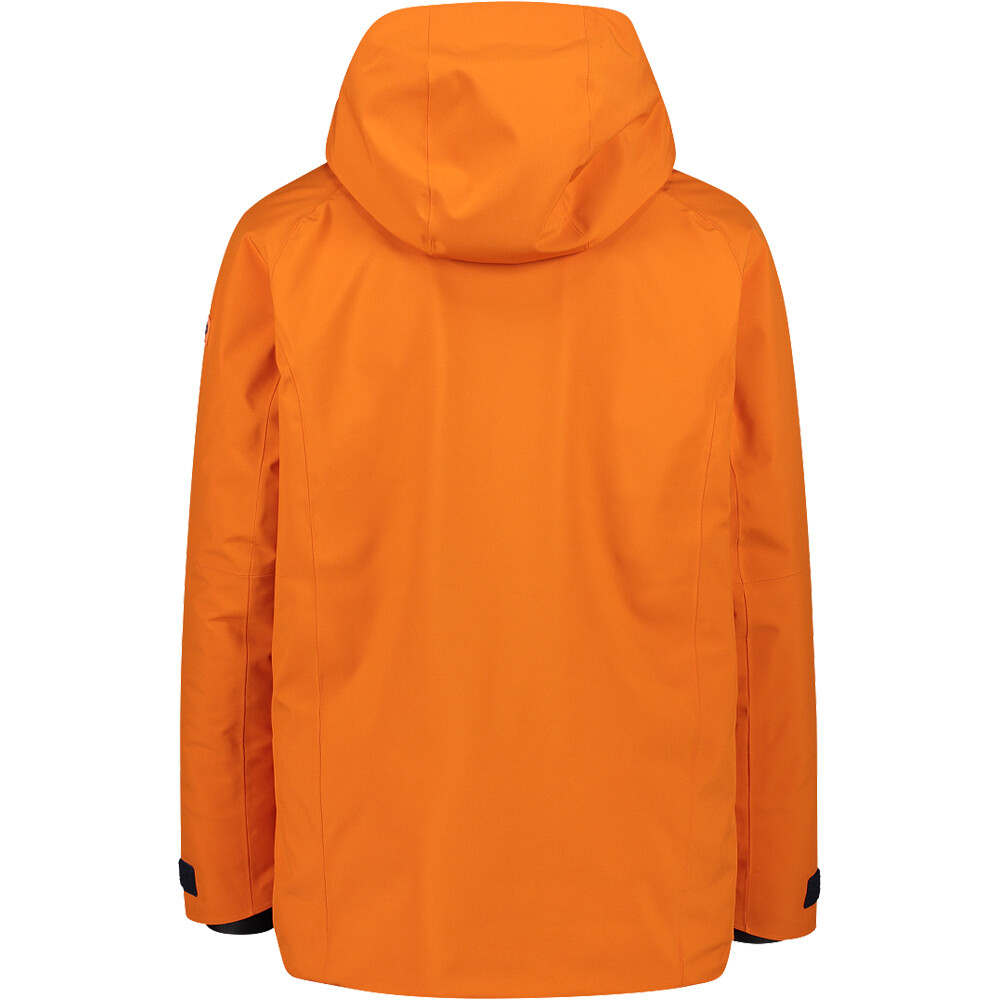 Cmp chaqueta esquí hombre MAN JACKET FIX HOOD vista trasera